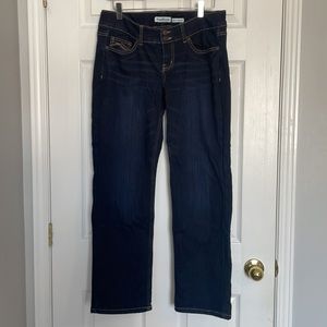 WindRiver curvy fit lined dark wash jeans